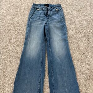 White House Black Market Trouser Classic Blue Women's Jeans 10 Long Tall